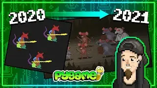 1 YEAR PROGRESS IN MY PYGAME RPG! (Ork Slayer Indie Game - 100Subs/XMas Special)