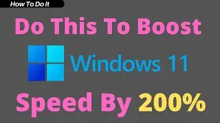 How To Fix Slow Windows Problem in Windows 11