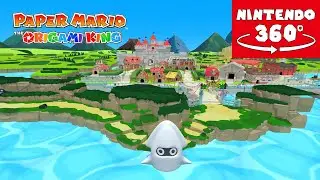 Paper Mario - The Origami King - Toad Town 360°
