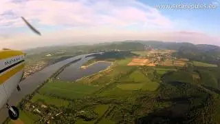 Sétarepülés Budapestről a Dunakanyarig és vissza/  Sightseeing Flight to Danube Bend from Budapest
