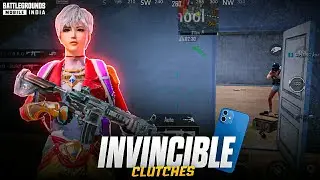 SOLO VS SQUAD AGGRESSIVE CLUTCHES🔥IPHONE 12 SMOOTH+EXTREME PUBG / BGMI TEST 2024⚡️5 FINGER GAMEPLAY
