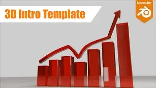Epic Stock Market Intro Template (3D) for Blender