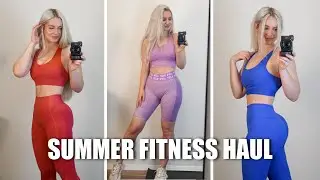 Recent Pick Ups For Summer (TRY ON FITNESS HAUL!) affordable & cute.