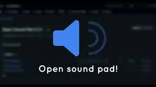 Open sound pad | Install tutorial and showcase