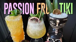 Passion Fruit TIKI COCKTAILS from Smuggler's Cove
