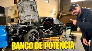 O BMW DE DRIFT FINALMENTE NO BANCO DE POTÊNCIA !!!