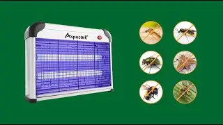 Aspectek Insect Killer Machine Bug Zapper 20W | You Need a New Bug Zapper Video 1