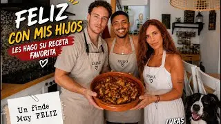 EVERYONE AT HOME🏡!! AND I'M SO HAPPYYYYYY!!!🇪🇸👩🏽‍🍳👦👦🏽 (VLOG)