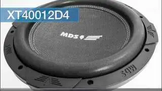 MDS XT40012D4 12 inch ENTRY subwoofer A