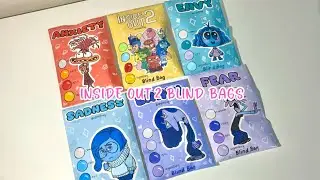 🧡paper diy🧡 MORE INSIDE OUT 2 Blind Bags! | ASMR | applefrog