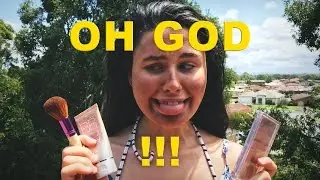 LOOK WHAT I DID TO HER FACE!!