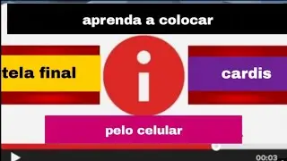 COMO ADICIONAR "CARDIS" E TÉLA FINAL nos seus vídeos USANDO O "CELULAR" 2020