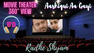 360° Aashique Aa Gayi 8D Full Video Song | RadheShyam | Prabhas | PoojaHedge