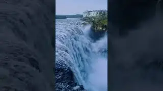 The Dettifoss Waterfall in Northern Iceland #shorts
