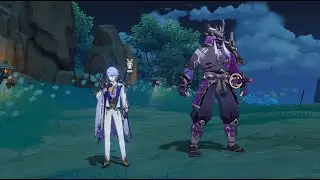 Genshin Impact Brawler Ayato showcase