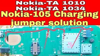 nokia 105 charging problem,nokia 1034 charging jumper,nokia 105 charging ic jumper,