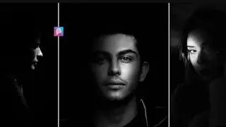 Picsart Dark Shadow Glowing Eye Effect Photo Editing Tutorial || Black Photo Editing Picsart