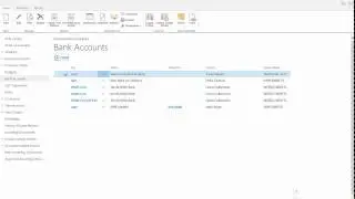 Create a Bank Account Card