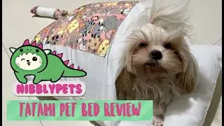 UNBOXING/UNWRAPPING| TATAMI PED BED FROM NIBBLY PETS | NEW PET BED | REVIEW VLOG