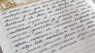 Método Palmer con Pluma de Inmersión | Como Escribir Bonito y elegante | Caligrafía Pablo Bermúdez