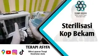 STERILISASI KOP BEKAM | Cara membersihkan Kop Bekam | cupping header sterilization