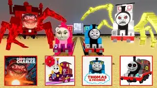 Monster School : CUTE TIMOTHY GHOST TRAIN | TRAIN EATER GIRL & THOMAS - Minecraft Animation