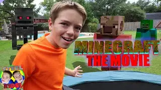 Mob's Escape MINECRAFT The MOVIE! Minecraft In Real Life Compilation!