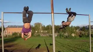Пацаны на турнике #1\Russian boys