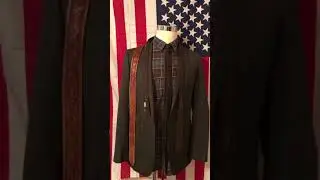 Raylan Givens SCREEN USED Jacket and Belt FOR SALE
