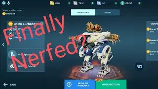 LUCHADOR NERF? NEW LEAKED BALANCE CHANGES COMING NEXT UPDATE! (War Robots)