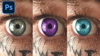 How to change eye color in photoshop | Adobe Photoshop | Photoshop Tutorial