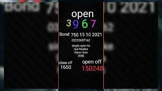 Prize Bond Guess Paper Rawalpindi 750 || Date 15-10-2021 || VIP Paper Prize Bond Murshid