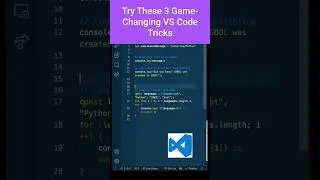Game Changing VS Code Tricks For Faster Coding