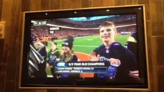 Marco Damiani Wins NFL Punt, Pass &Kick