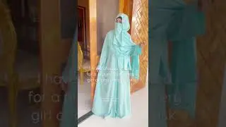 Mirro work Abaya by Kiran Ismail 