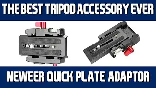 The Best Tripod Accessory Ever? - Neewer Aluminum Alloy Quick Shoe Plate Adapter Review