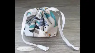 Tuto : coudre un petit pochon en tissu