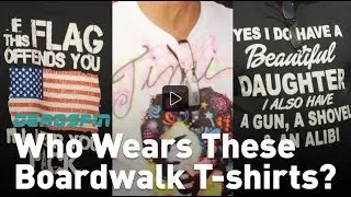 Wildwood Boardwalk T-Shirt Patrons Explain Their Questionable Purchases