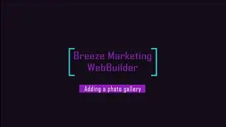 Changing site details in the Breeze Marketing Drag & Drop Website Builder