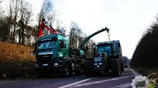 Straßensicherung an der A3 // Forstarbeiten -Forstservice Schneider und Holz Loth-