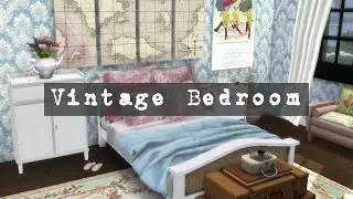 The Sims 4: Room Build | Vintage Bedroom