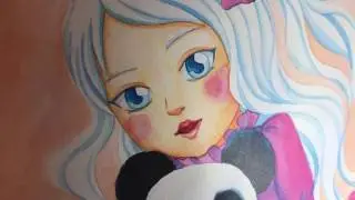 My first watercolor book - review on Create Space and Blurb