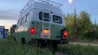 Кемпер УАЗ БУХАНКА юбилейная серия с высокой крышей