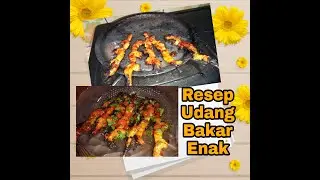 Masak Udang Bakar Pakai Sarangan