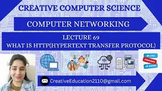 69. Hypertext transfer protocol || Application layer protocols
