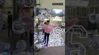 LED mirror photo booth box for wedding party decoration 