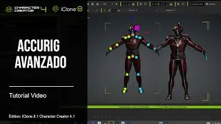 Character Creator 4 Tutorial AccuRIG avanzado