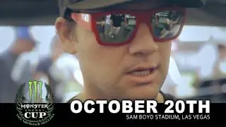Monster Energy Cup - Chad Reed to Ride in the 2012 Monster Energy Cup in Las Vegas