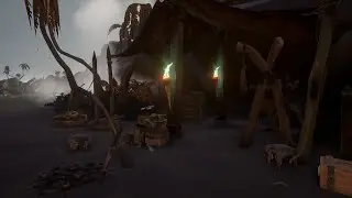 Ramshackle camp to the West. Fetcher's Rest