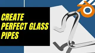 The best way to create pipes in blender (normal or glass)